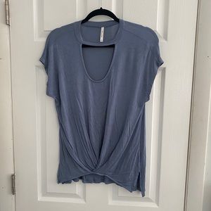 Active USA dusty blue shirt